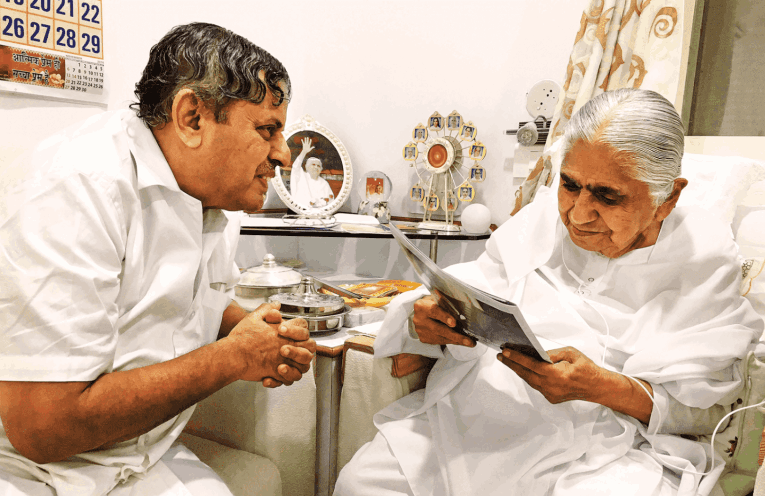 Didi Janki, Spiritual Head of Brahma Kumaris at Arogyadhama