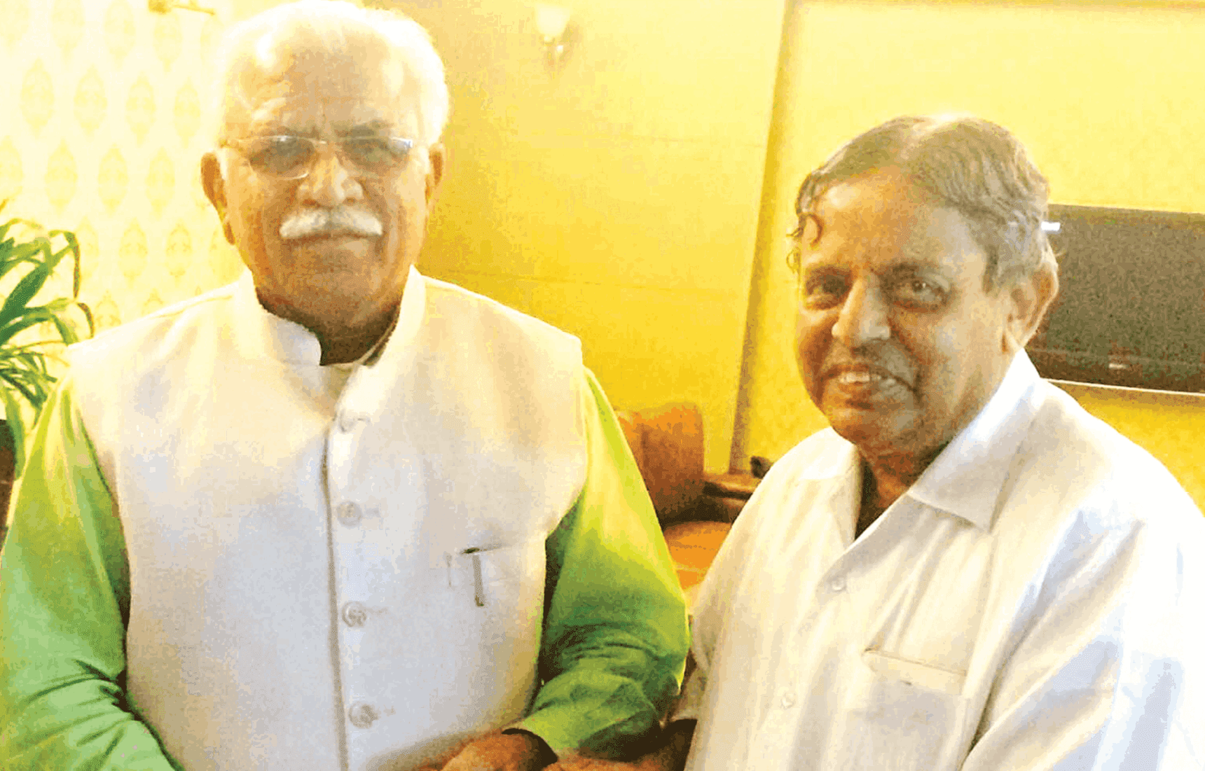 2015 – Haryana Chief Minister, Shri Manohar Lal Khattar